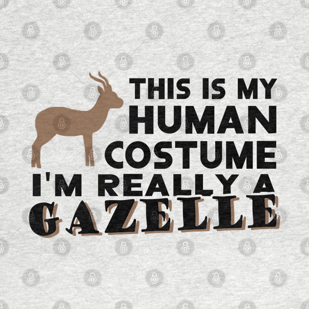 human costume gazelle hartebeest fans by FindYourFavouriteDesign